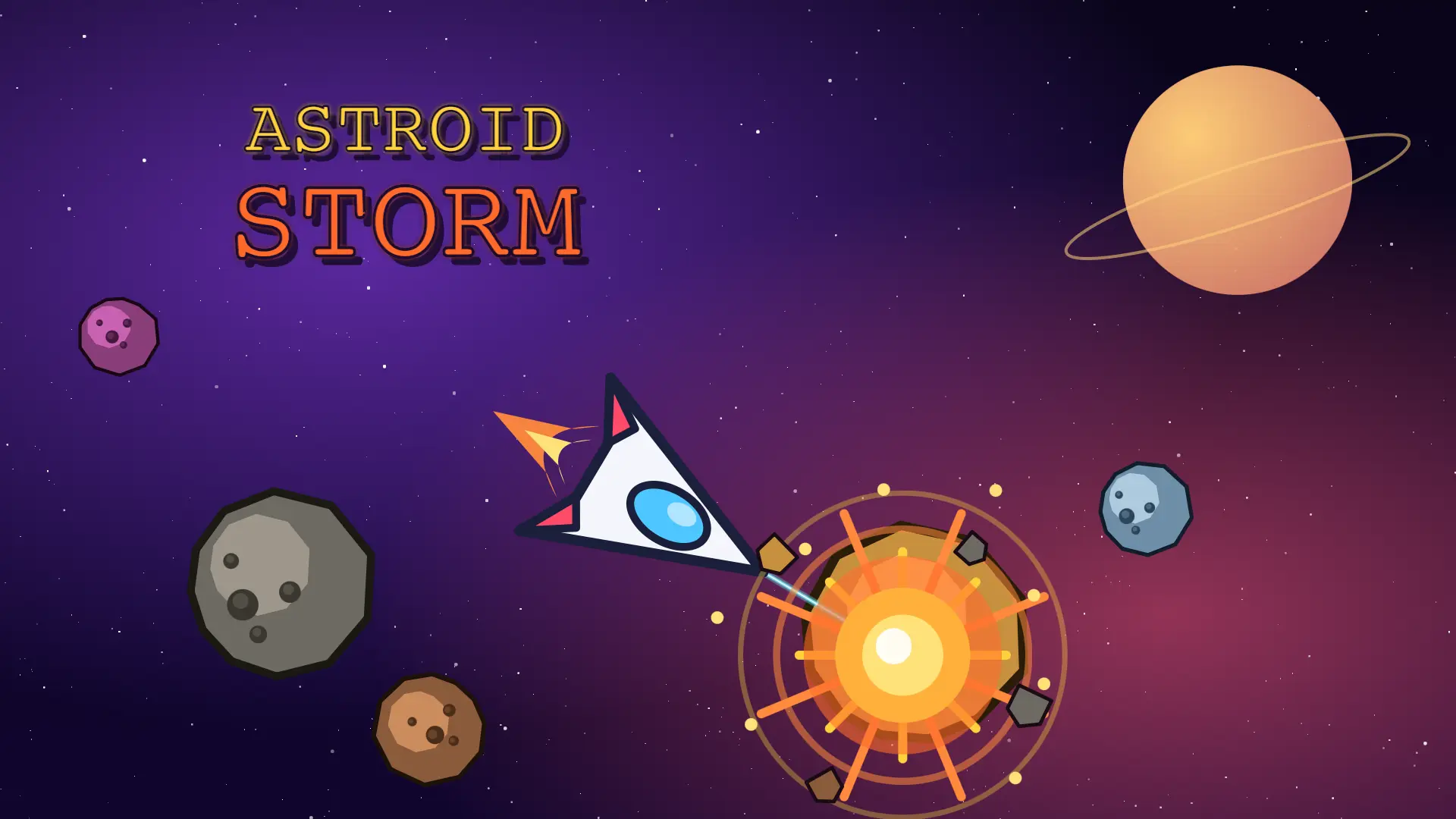 Play Asteroid Storm online free
