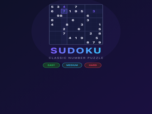 Play Sudoku online free